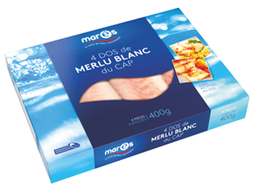 4 dos de merlu blanc du Cap