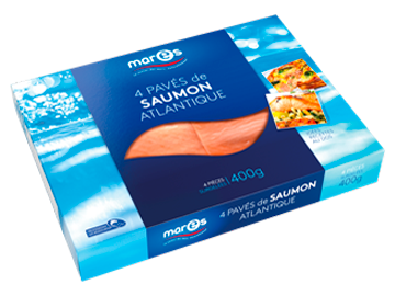 4 pavés de saumon atlantique