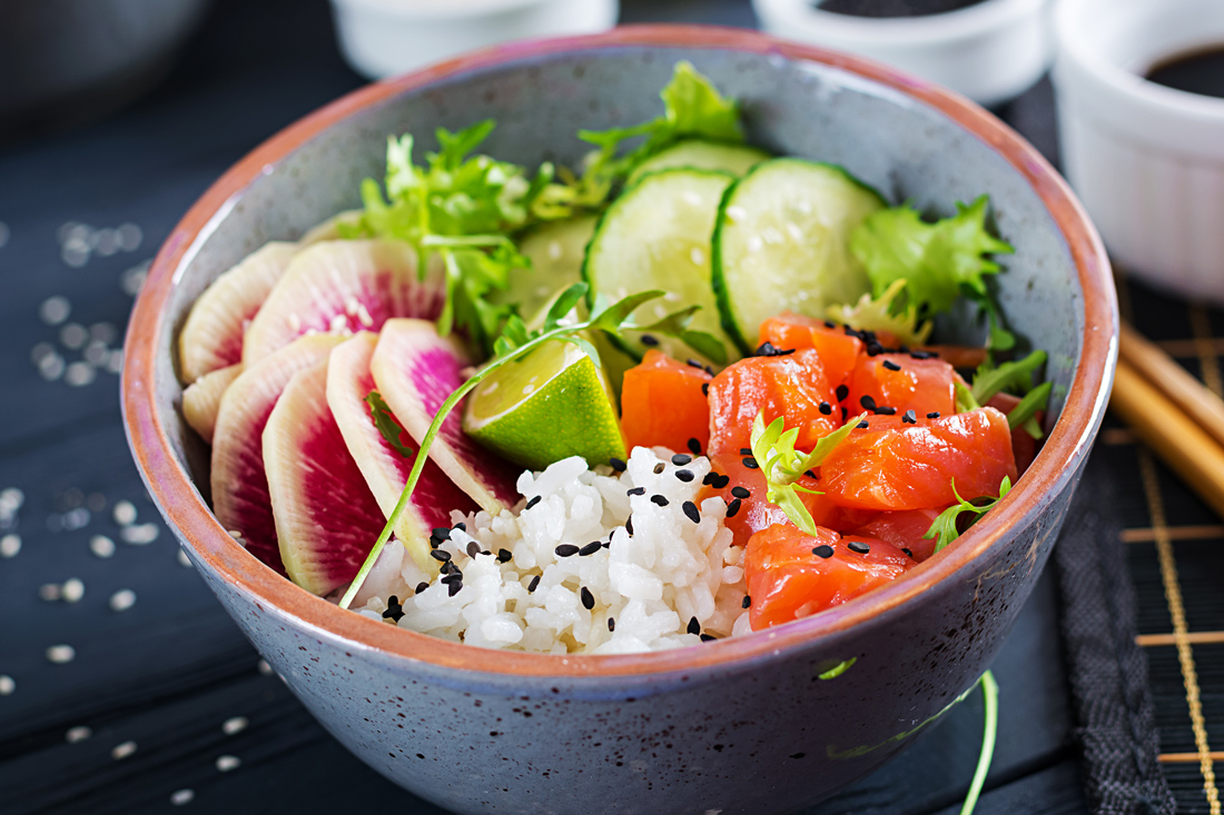 Poke Bowl De Saumon Mar S